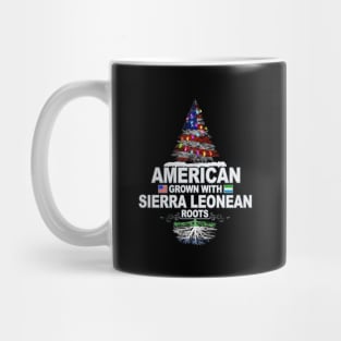 Christmas Tree  American Grown With Sierra Leonean Roots - Gift for Sierra Leonean From Sierra Leone Mug